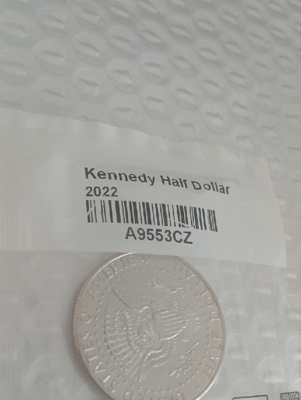 2022 Silver-Colored Collectible Coin - Picture 4 of 4